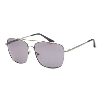 CK/Calvin Klein Aviator Sunglasses Men's Silver Gray