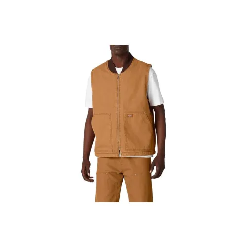 Dickies Vest Men Brown