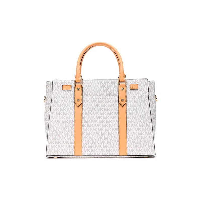 MICHAEL KORS Nouveau Hamilton Artificial Leather One Shoulder Handbag Tubas Women's Orange-1