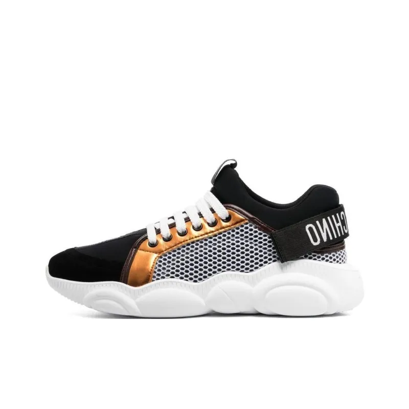 MOSCHINO Low Top Casual Shoes Men's Black-0
