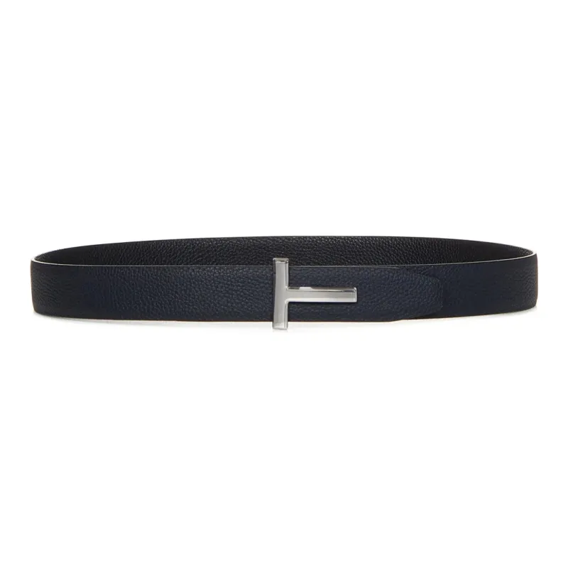 TOM FORD T Logo Buckle Belt-0