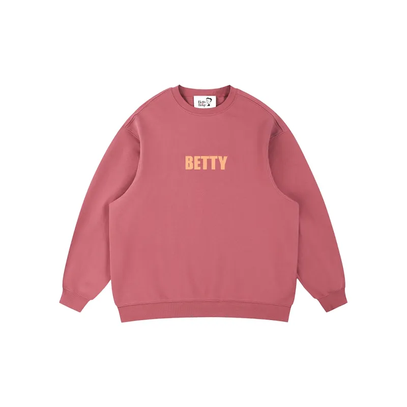 BETTY BOOP Sweatshirt Women's Brick Red-1