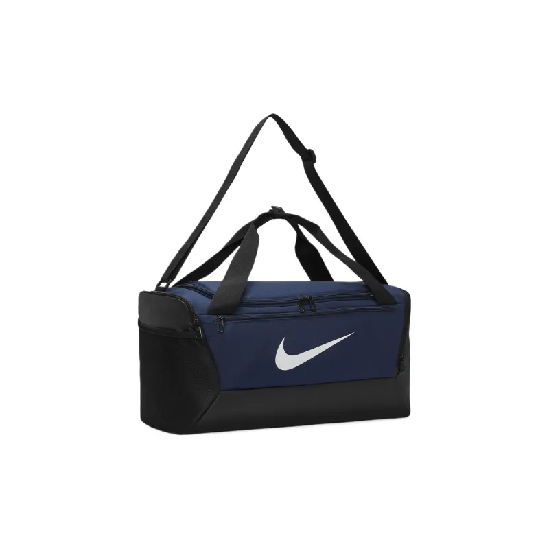 Nike Polyester Training Luggage Bag Gym Bag Trumpets Unisex Midnight Marine Blue & Black & White-1
