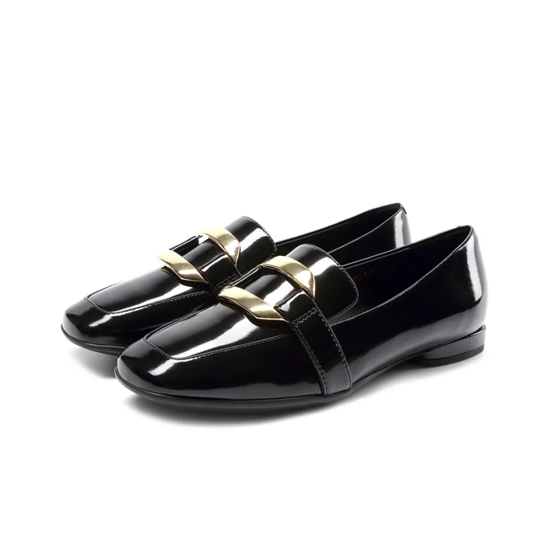 Satchi Loafers 1.5CM Women's Black-2