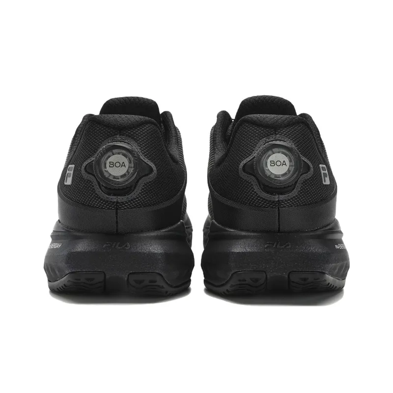 FILA BOA ENERGY 2 Low Top Casual Training Physical Fitness Test Physical Exam City Commute Running Shoes Men's Black-4