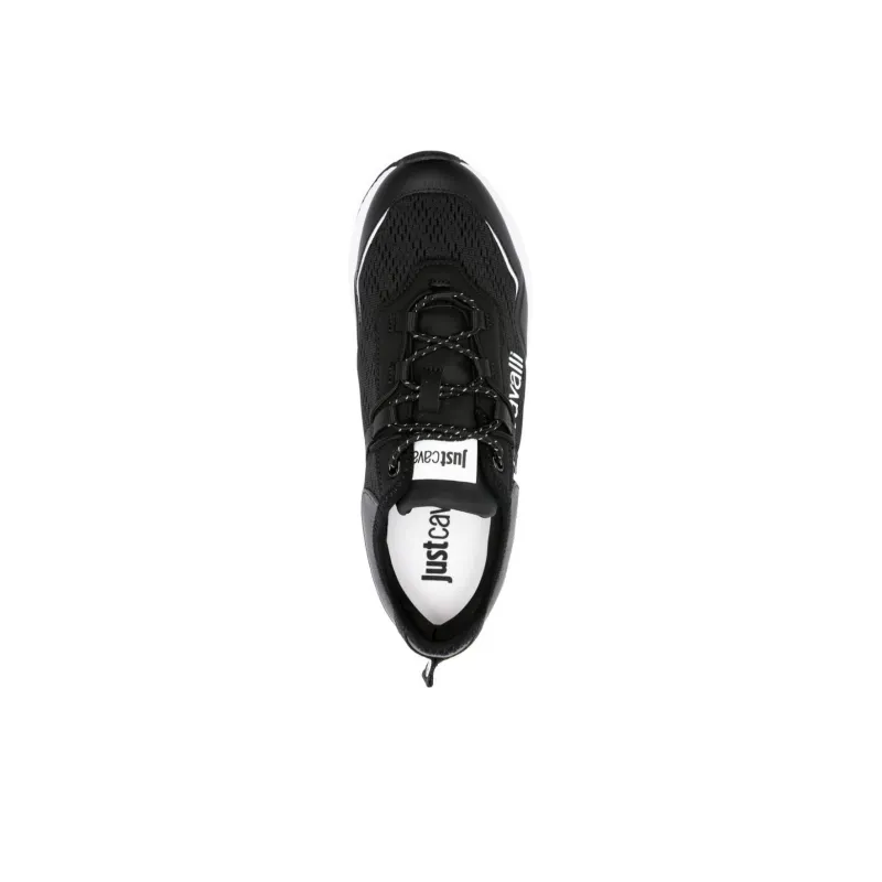 Just Cavalli Logo-print Panelled Sneakers-4