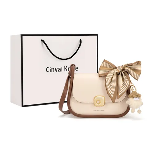 Simvay Clos Shoulder Bags Off White With Brown Includes Brand Shopping Bag