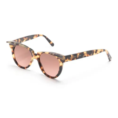 PHILIPP PLEIN Tortoiseshell-effect Cat-eye Sunglasses