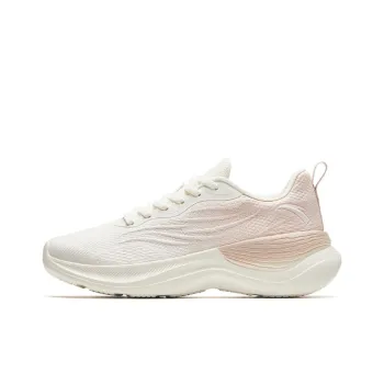 Anta Cushioning Low Top Training Shoes Women's Pink White Gray