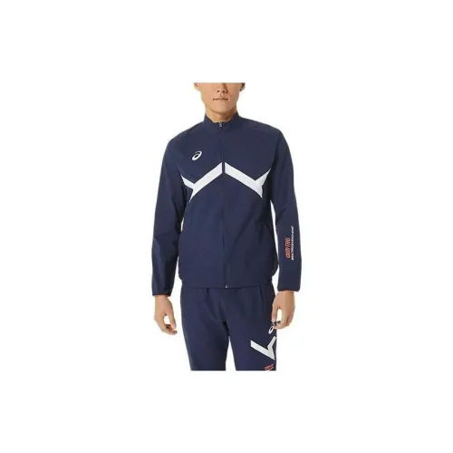 Asics Jackets Men Blue