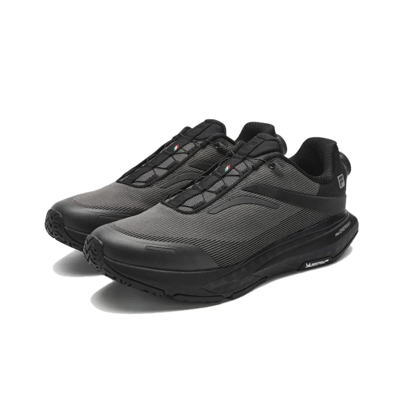 FILA BOA ENERGY 2 Low Top Casual Training Physical Fitness Test Physical Exam City Commute Running Shoes Men's Black-2
