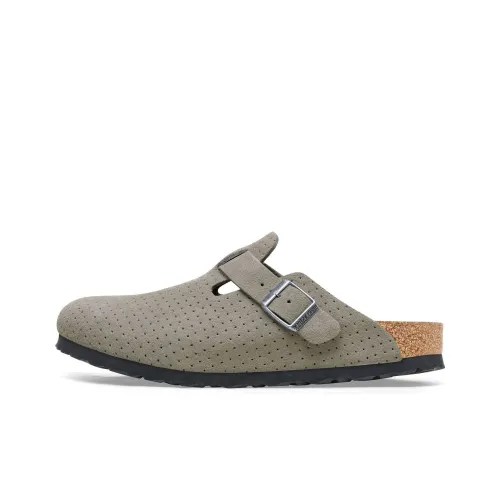 Birkenstock Wrap toe Slippers Unisex Gray Narrow Fit