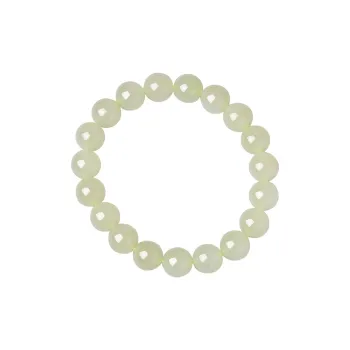 Survival Hetian Jade Bracelets Women's Pale Greenish-White Jade