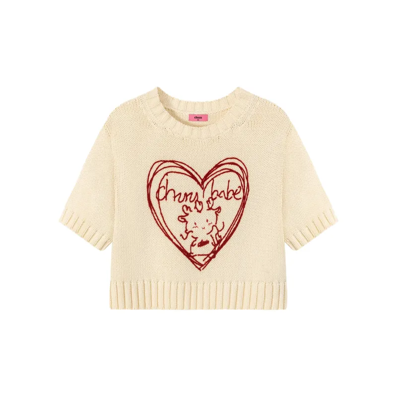 CHUU New Year's Cartoon Dragon Series Knitwear Women's-1