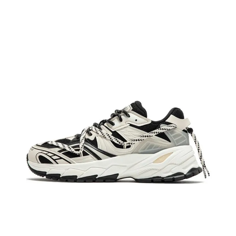 361° Anti Slip Wear Resistant Running Shoes Women's Black-0