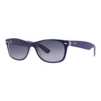 MONTBLANC Nylon Square Sunglasses Unisex Blue