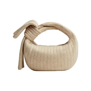 Bottega Veneta JODIE Cotton Handbag Mini Women's Sand Dune Mixed Color