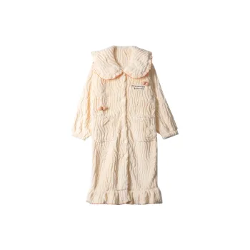 Dorame Sleep Robe Women's Light Yellow