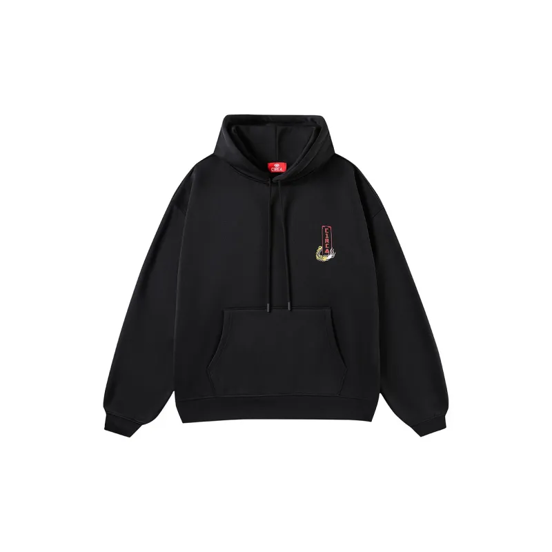 C1RCA Vintage Dragon Totem Dragon Pattern Logo Letter Classic Print Sweatshirt Unisex-11