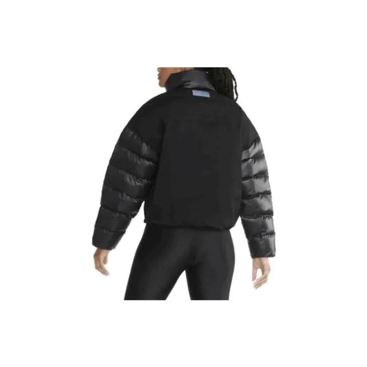 Nike Lab Women's Goose Down Bomber Jacket Black-1