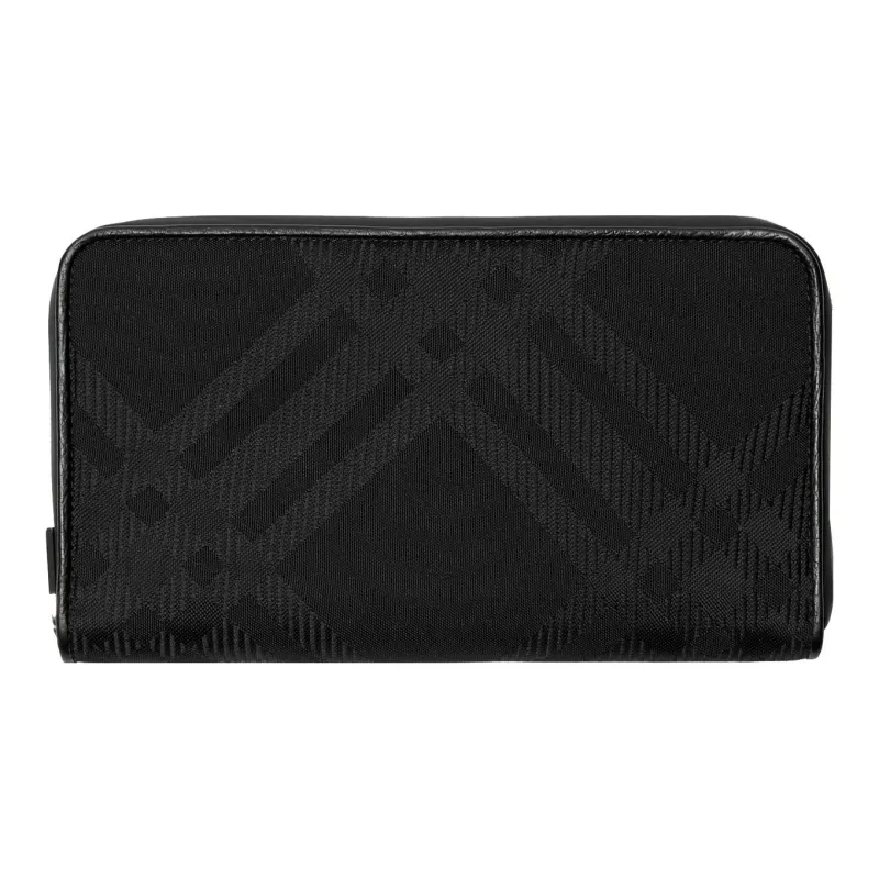 Burberry Polyamide Wallet Large Size Men's Black-0