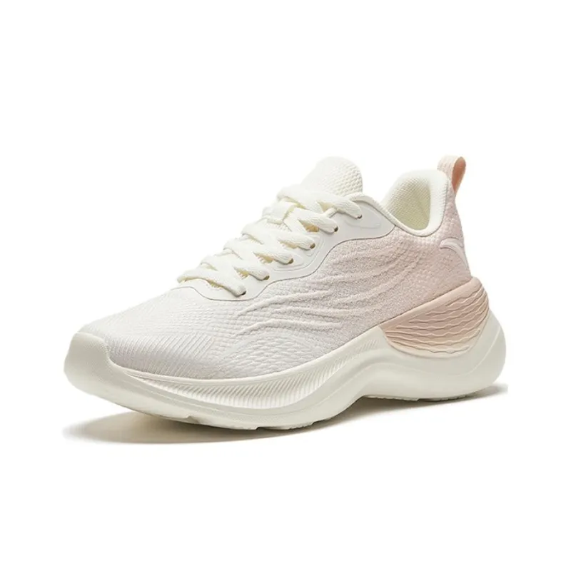 Anta Shock Absorbers Low Top Training Shoes Women's Pink White Gray-1
