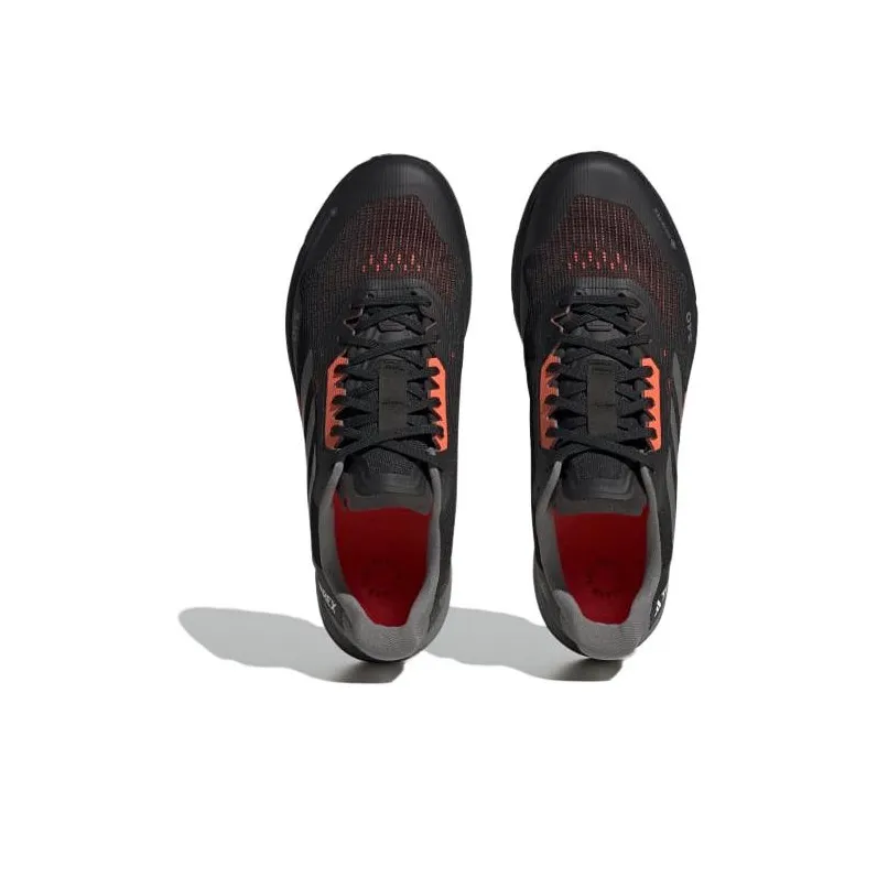 adidas Terrex Agravic Flow 2.0 GORE-TEX 'Black Solar Red'-3