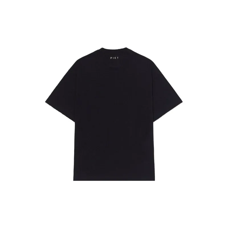 Oakley x Piet FW23 Drop Shoulder Sleeve T Shirt Unisex Black-1
