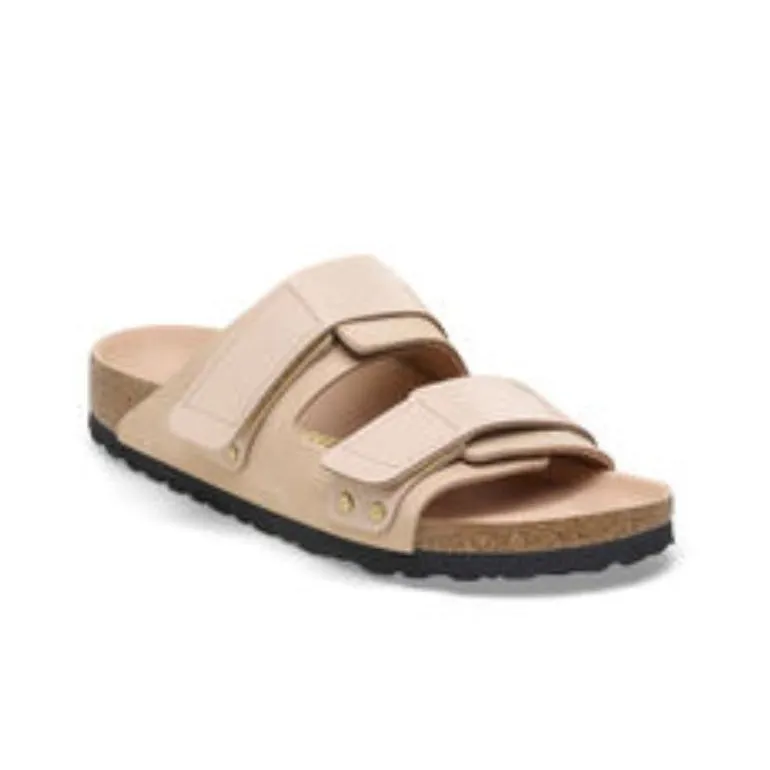 Birkenstock Uji Leather Slides Women's-1