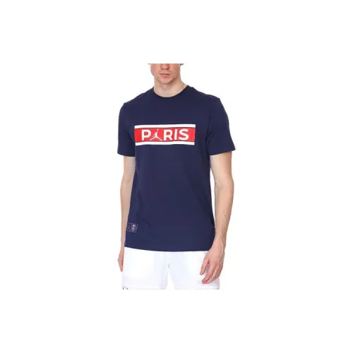 Jordan Air Jordan X Paris Saint-Germain Block Logo T-Shirt 