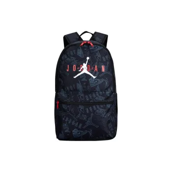 Jordan Polyester Backpack Unisex Jet Black