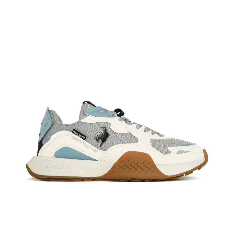 Le Coq Sportif Casual Shoes Unisex Low Top Ecru Gray Blue Brown-1