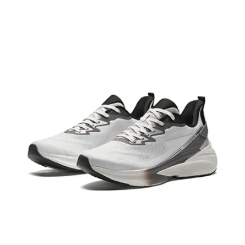 Anta Cushioning Low Top Running Shoes Men's Gray Black-1