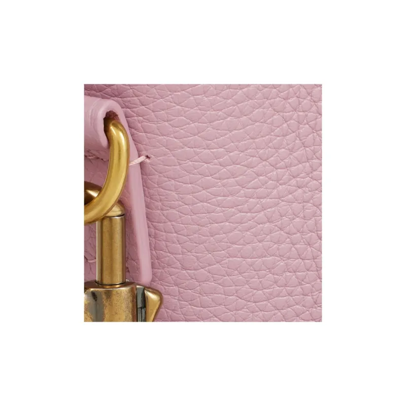 CELINE Luggage Drumhead Calfskin Smile Bag Shoulder Bag Crossbody Bag Handbag Extra Mini Women's Petal Pink-3