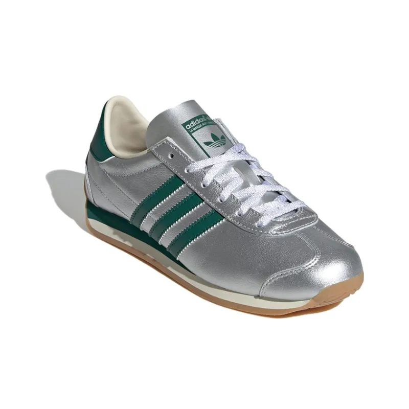 Adidas Country Og Silver Metallic Collegiate Green Women's-2