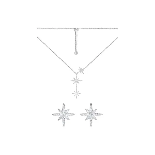 apm monaco Six-pointed star combination Necklace Set