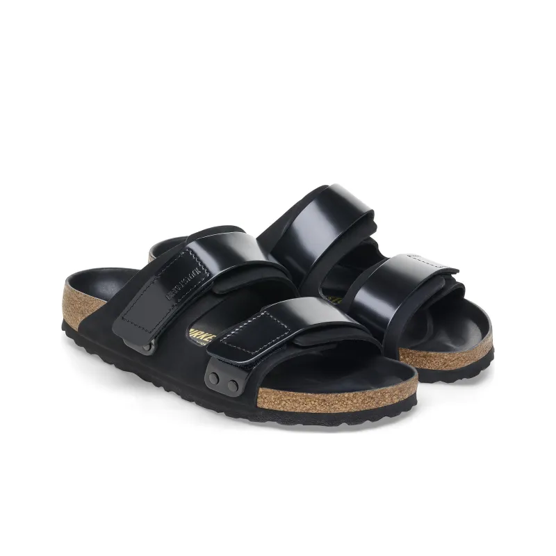 Birkenstock Uji Leather Slides Women's-2
