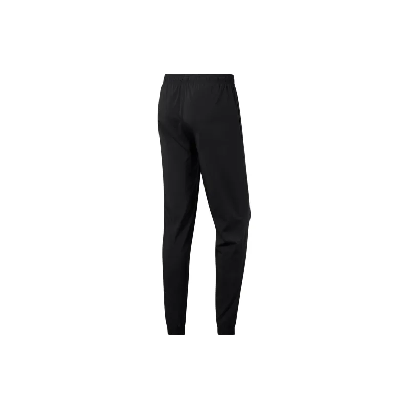 Reebok TRAINING ESSENTIALS WOVEN C LINED Knitted Sports Pants Men's Black-1