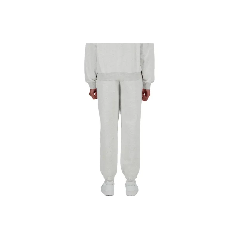 New Balance Sport Essentials Fleece Jogger Knitted Sports Pants Women's White-1