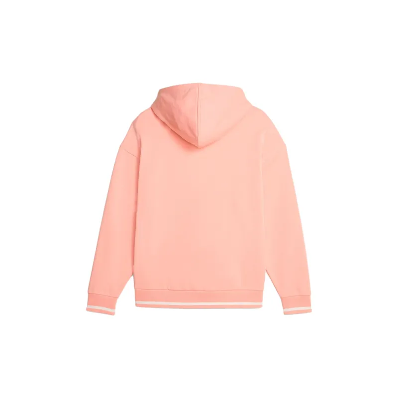 PUMA Hoodie SQUAD Femme Sweatshirt Women's Pink-1