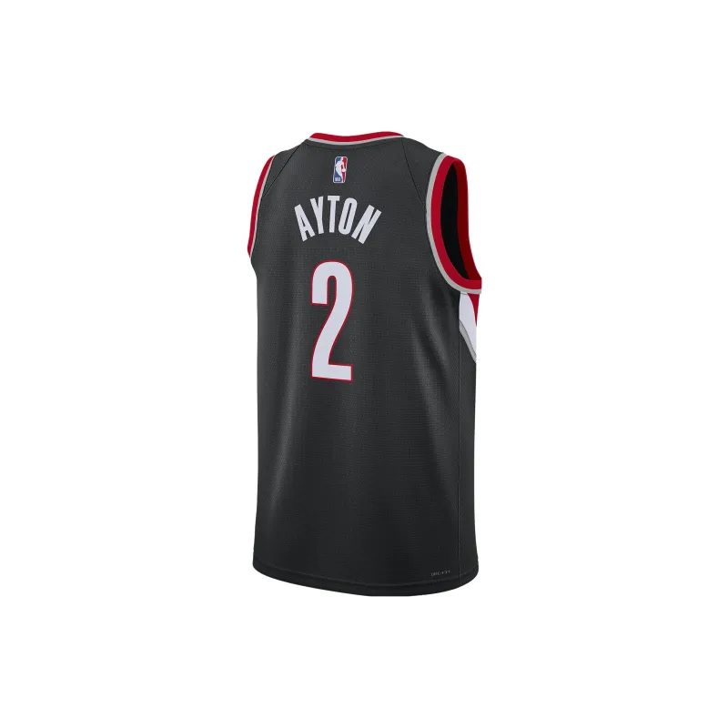 Nike Portland Trail Blazers Icon Edition 2022/23 T Shirt Men's Black-1