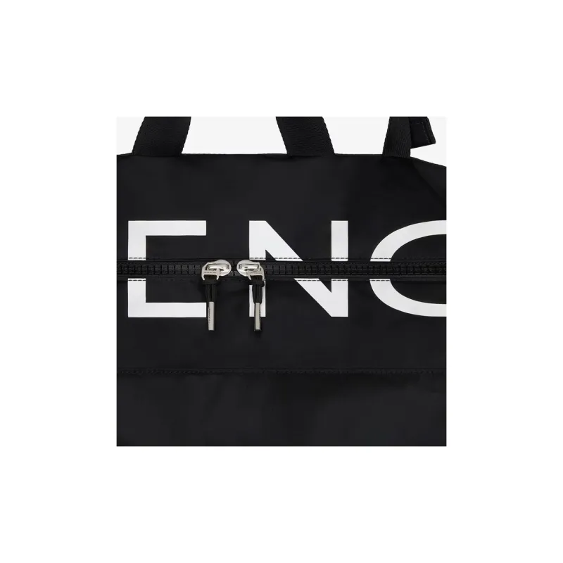 GIVENCHY Pandora Polyamide Handbag Shoulder Bag Crossbody Bag Medium Size Men's Black & White-7