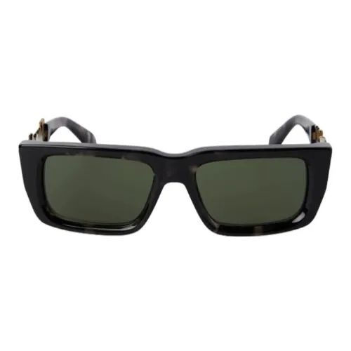 PALM ANGELS Milford Rectangular Frame Sunglasses
