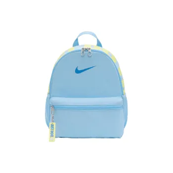 Nike Polyester Backpack Mini Women's Aquarius Blue & Light Laser Orange & Photo Blue