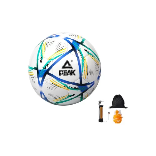 PEAK Size 5 Soccer PVC Machine Stitched Soccer Ball Unisex