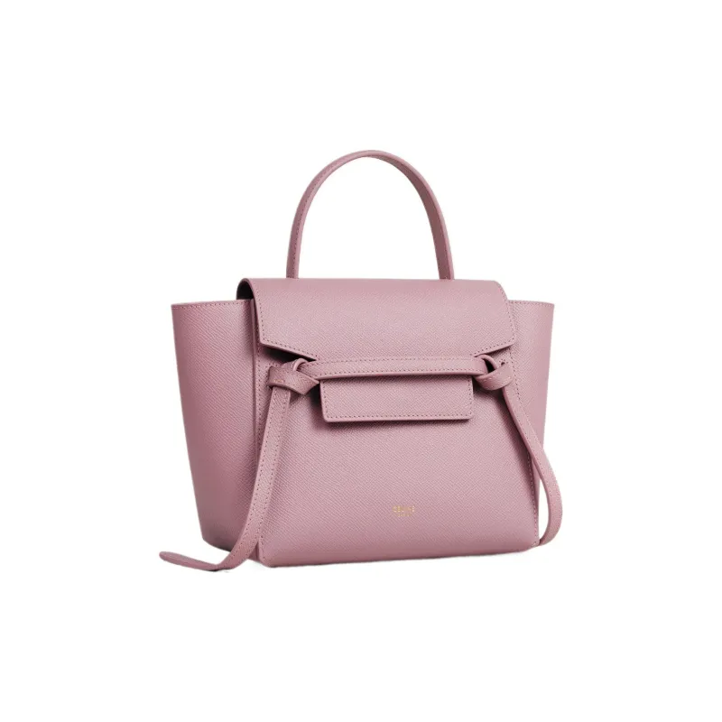 CELINE Grained Calfskin Catfish Bag Shoulder Bag Crossbody Bag Handbag Extra Mini Women's Petal Pink-1