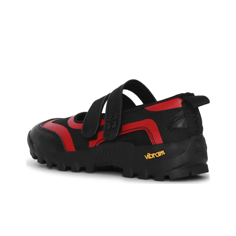 GANNI Low Top Casual Shoes Women's Red-3