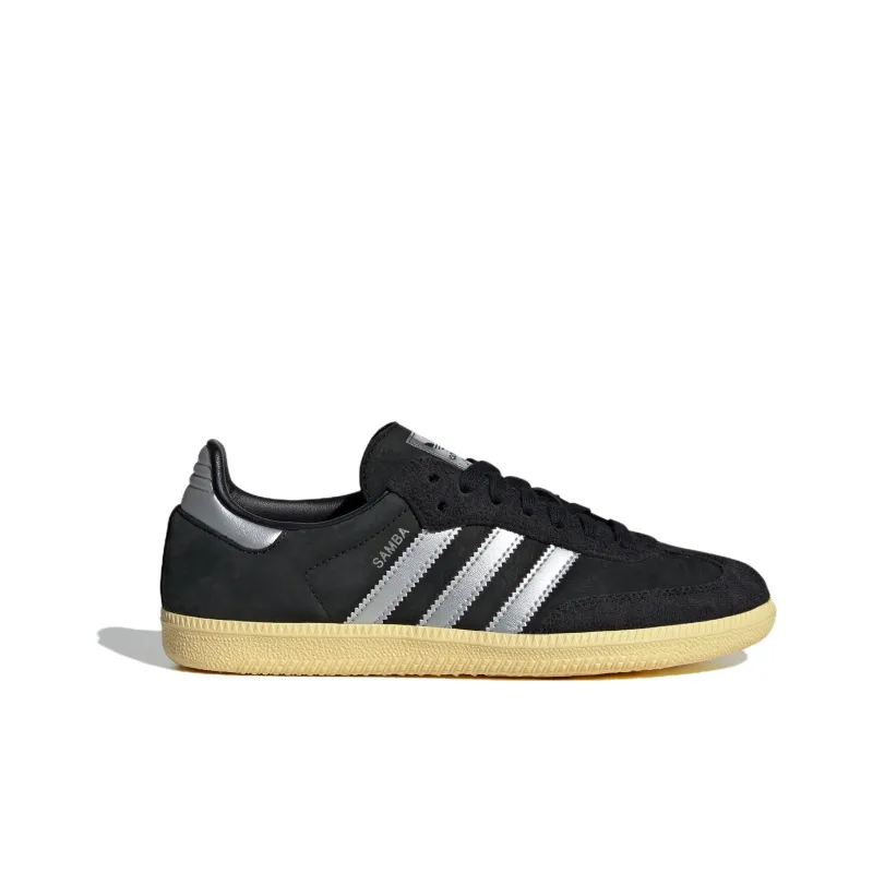 Adidas Samba Og Black Matte Silver Women's-1