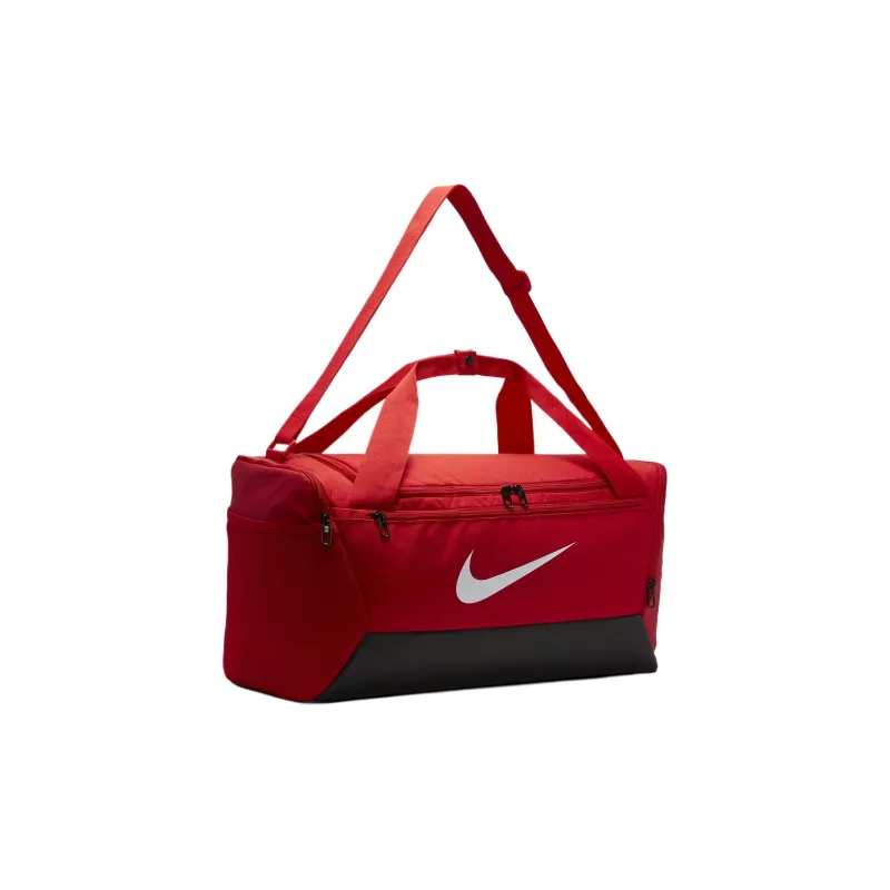 Nike Polyester Training Luggage Bag Gym Bag Small Size Unisex University Red & Black & White-1