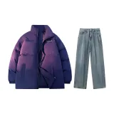 Set (top purple + blue in pants)